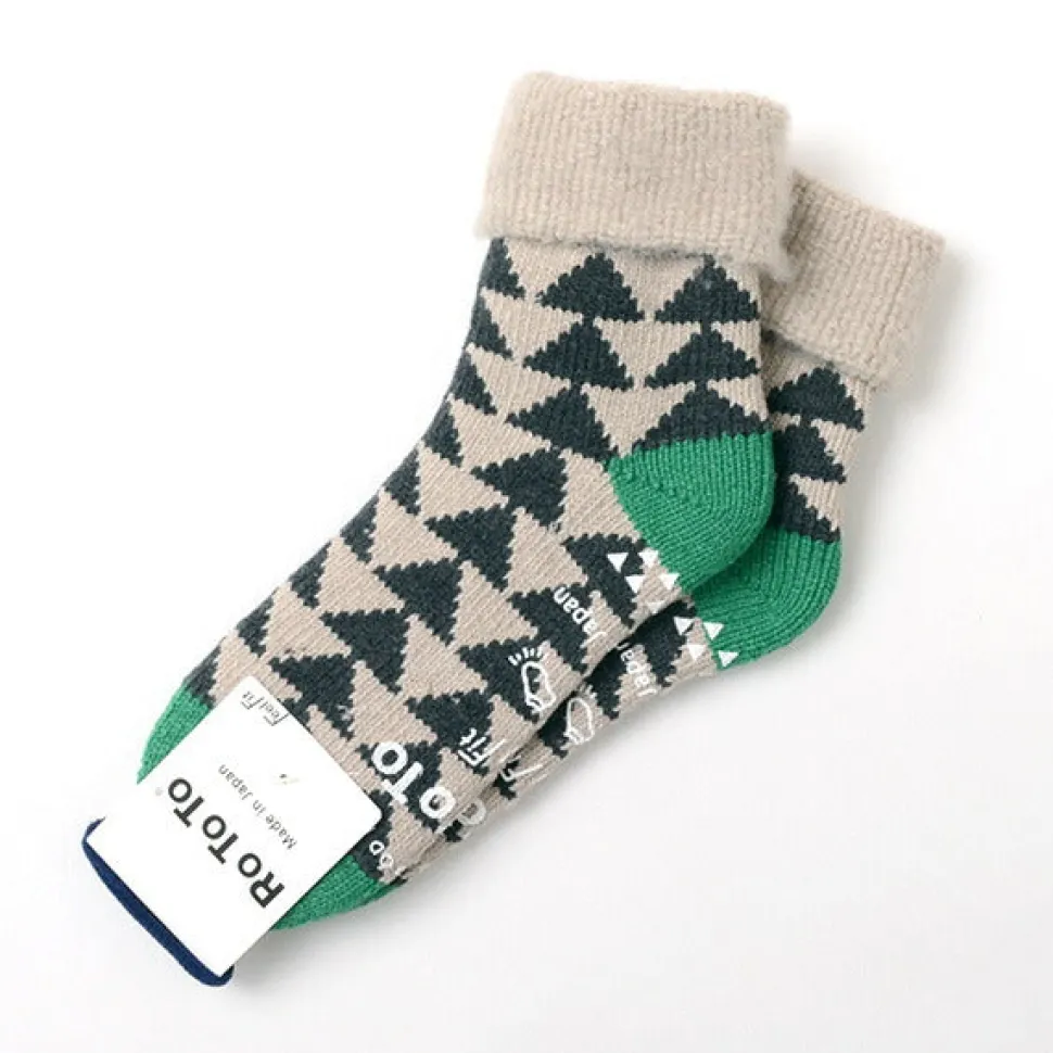 ROTOTO / R1179 Comfy Room Socks SANKAKU