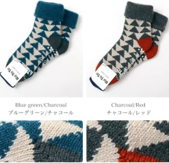 ROTOTO / R1179 Comfy Room Socks SANKAKU