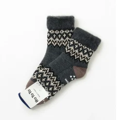 ROTOTO / R1260 Comfy Room Socks NORDIC