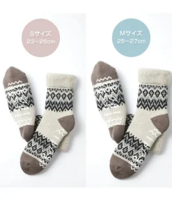 ROTOTO / R1260 Comfy Room Socks NORDIC
