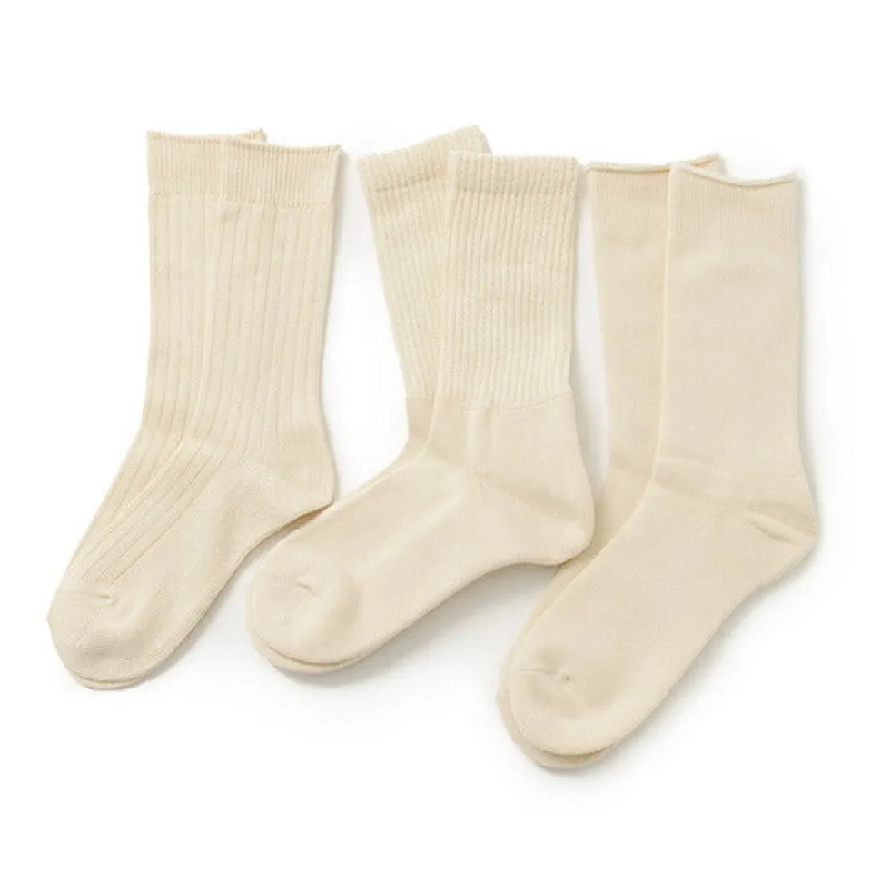 ROTOTO / R1123 Daily 3 pack socks
