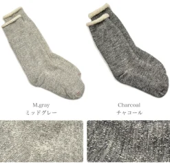 ROTOTO / R1001 Double Face Socks