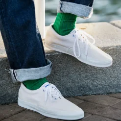 ROTOTO / R1461 linen cotton ribbed socks