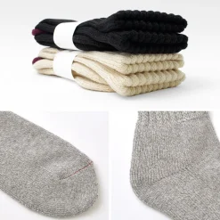 ROTOTO / R1334 Loose pile crew socks