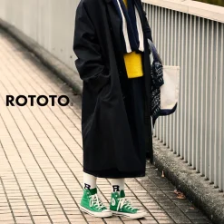 ROTOTO / Raffy Sweat Socks R Logo