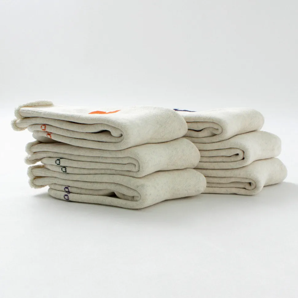 ROTOTO / Raffy Sweat Socks R Logo