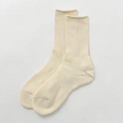 ROTOTO / WASHI pile crew socks