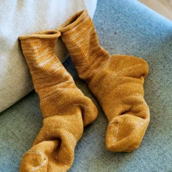 ROTOTO / WASHI pile crew socks