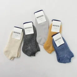 ROTOTO / Washi Pile Short Socks