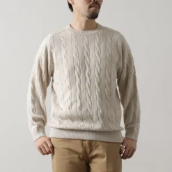 RYE TENDER / Bleecker Cable Sweater