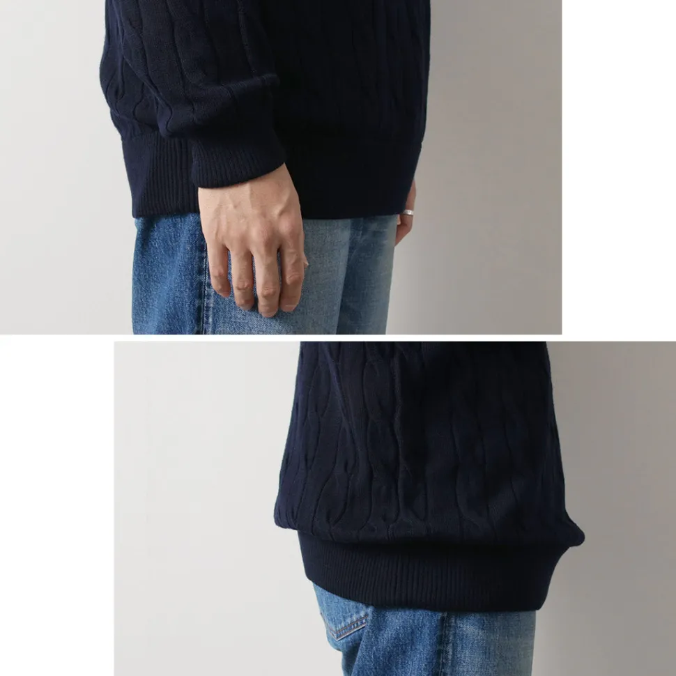RYE TENDER / Bleecker Cable Sweater