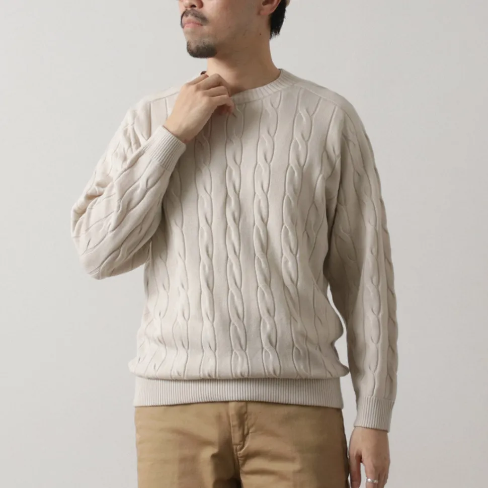 RYE TENDER / Bleecker Cable Sweater