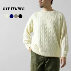 RYE TENDER / Bleecker Cable Sweater