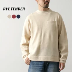 RYE TENDER / Lloyd pocket pullover knit