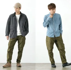 SAGE DE CRET / Tapered Cargo Pants/Moleskin