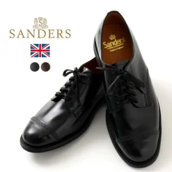SANDERS / #1128 Military derby shoes Japan Limited Model