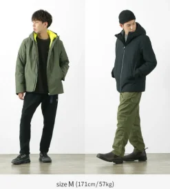 SAVE THE DUCK / ALVARO PRO-TECH Recycled Polyester Synthetic Down Hooded Jacket