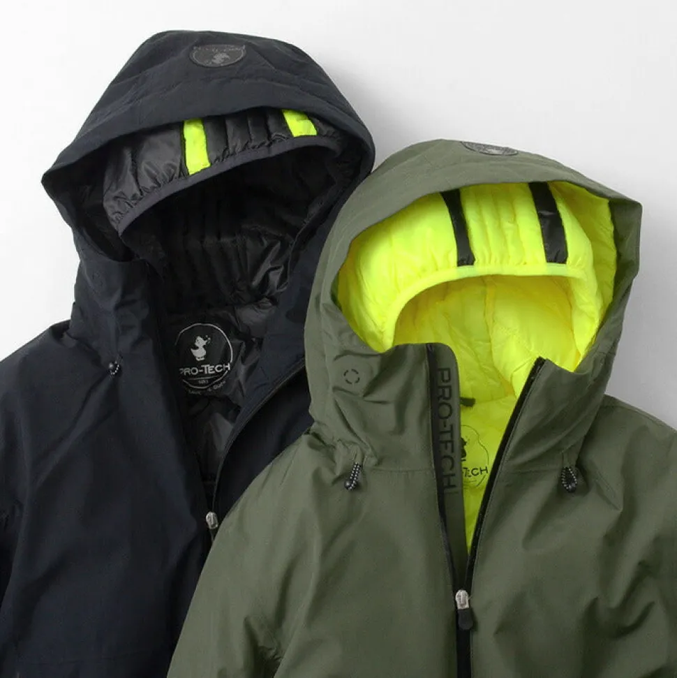 SAVE THE DUCK / ALVARO PRO-TECH Recycled Polyester Synthetic Down Hooded Jacket