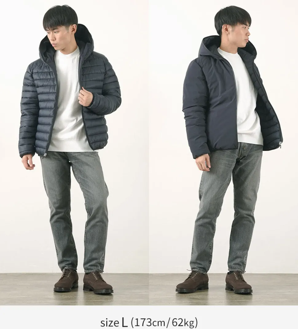 SAVE THE DUCK / Ezra Synthetic Down Reversible Hooded Jacket