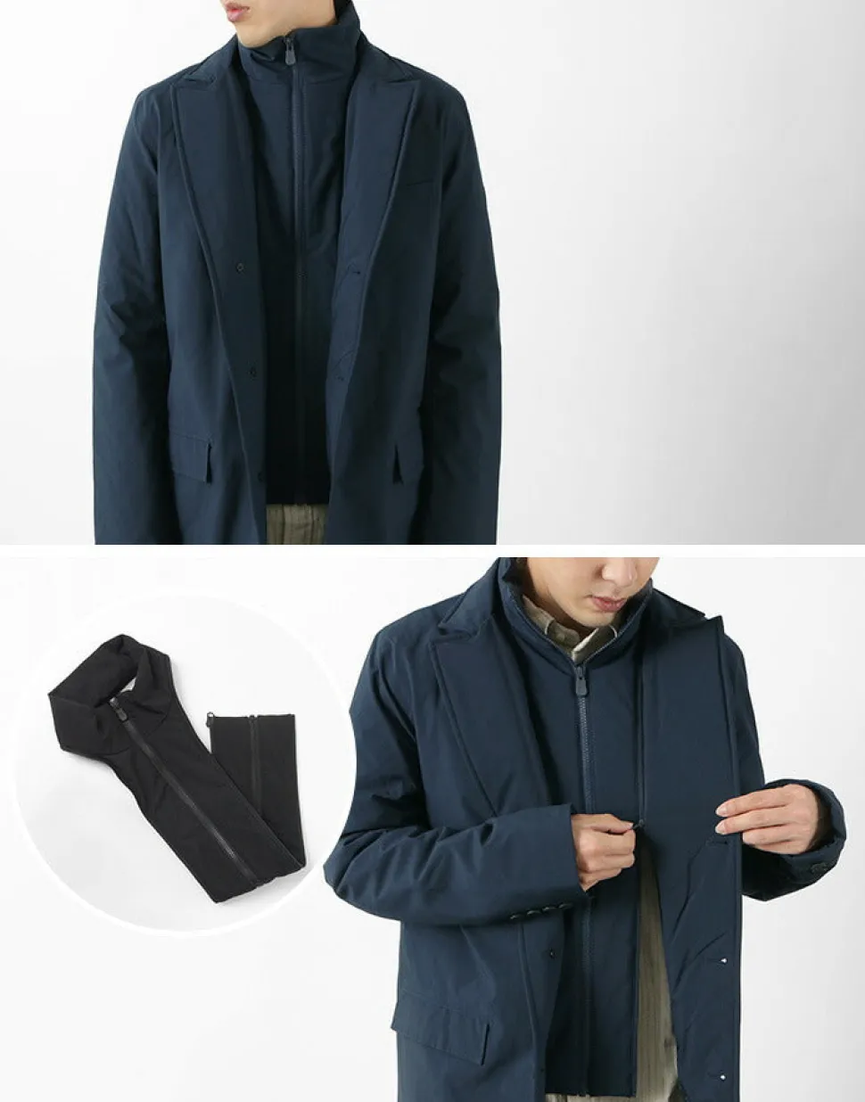 SAVE THE DUCK / Helmut Recycled Synthetic Down Chester Coat