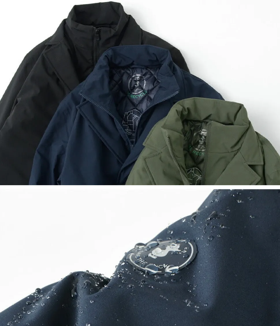 SAVE THE DUCK / Helmut Recycled Synthetic Down Chester Coat