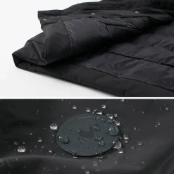 SAVE THE DUCK / Phyllis Synthetic Down Hooded Middle Jacket