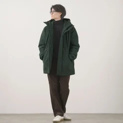 SAVE THE DUCK / Phyllis Synthetic Down Hooded Middle Jacket