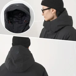 SAVE THE DUCK / Phyllis Synthetic Down Hooded Middle Jacket