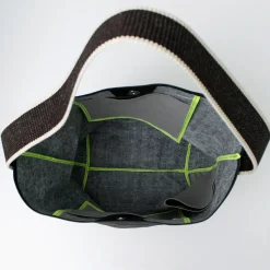 SENTI / Dyneema Leather Box Type Shoulder Bag