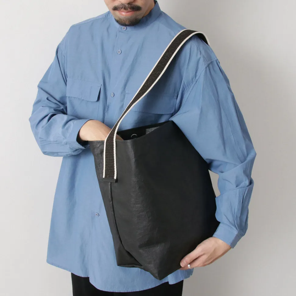 SENTI / Dyneema Leather Box Type Shoulder Bag