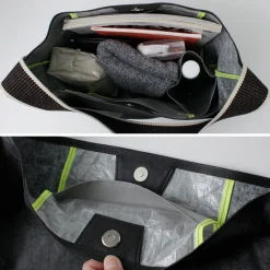 SENTI / Dyneema Leather Box Type Shoulder Bag