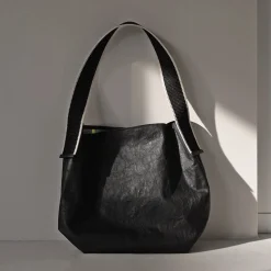 SENTI / Dyneema Leather Box Type Shoulder Bag