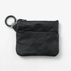 SENTI / Dyneema Leather Double Zipper Pouch
