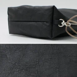 SENTI / Dyneema Leather Drawstring Bag L