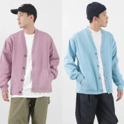 SI / Moss Stitch Pigment Cardigan