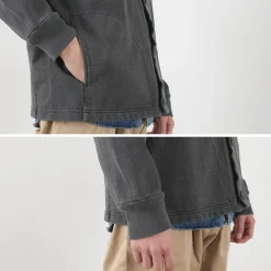 SI / Moss Stitch Pigment Cardigan