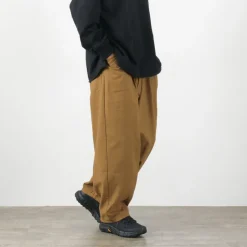 SLOW HANDS / Back Satin Poofy Tuck Pants