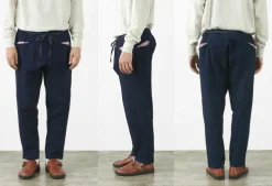 SLOW HANDS / Denim Stretch Pile Wandering Pants