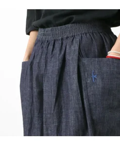 SLOW HANDS / Light Denim Beach Pants