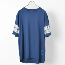 SLOW HANDS / Tie-Dye Sleeve T-Shirt