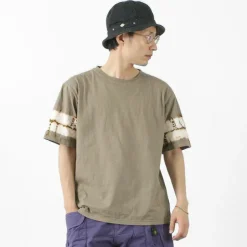 SLOW HANDS / Tie-Dye Sleeve T-Shirt