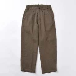 SLOW HANDS / Triple gauze tuck work trousers