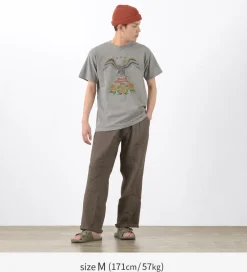 SLOW HANDS / Triple gauze tuck work trousers