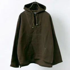 SLOW HANDS / Triple gauze Mexican parka