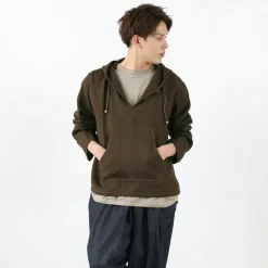 SLOW HANDS / Triple gauze Mexican parka