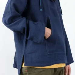 SLOW HANDS / Triple gauze Mexican parka