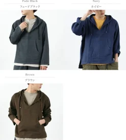 SLOW HANDS / Triple gauze Mexican parka