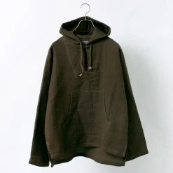 SLOW HANDS / Triple gauze Mexican parka