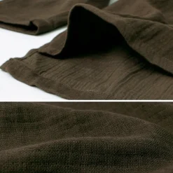 SLOW HANDS / Triple gauze Mexican parka