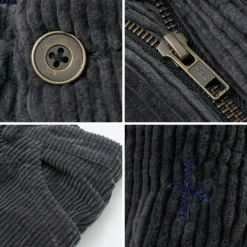 SLOW HANDS / Wide Corduroy Poofy Tuck Pants